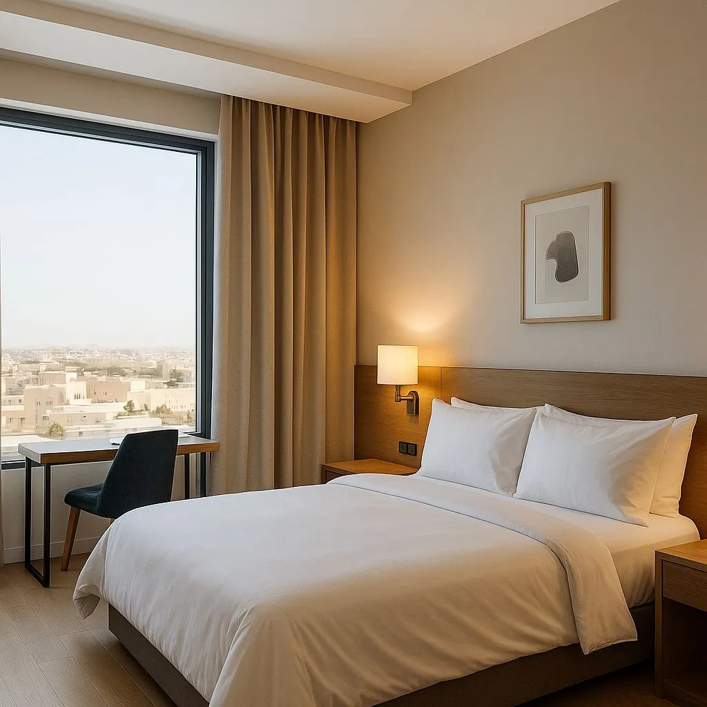 الفنادق والشقق المفروشة